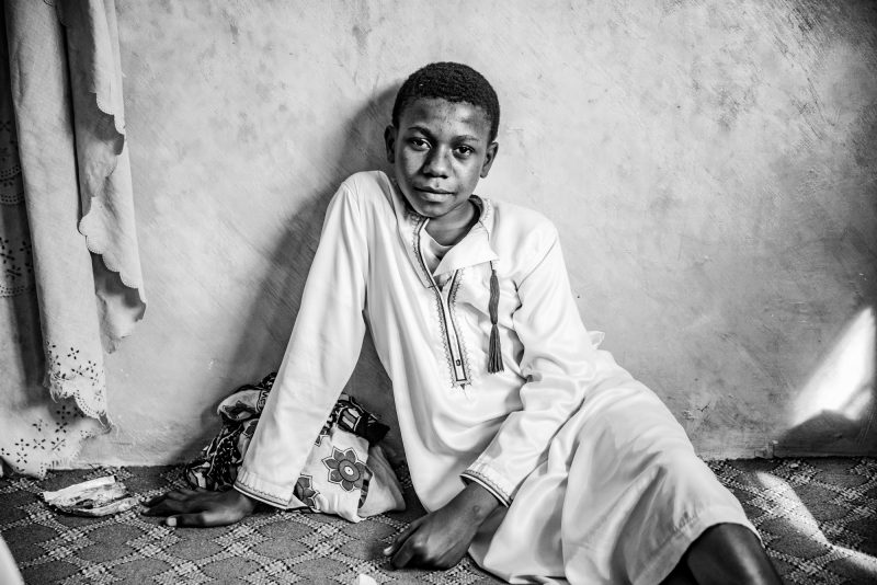 Boy from an orphanage in Stone Town, Zanzibar