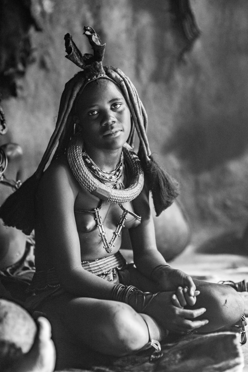 Young Himba woman