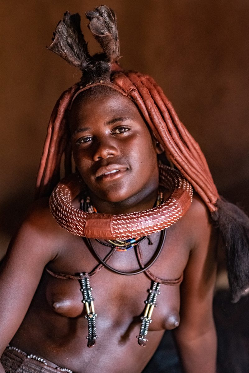 Young Himba woman