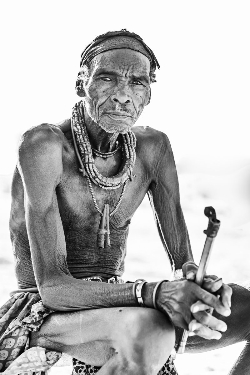 Old chief of the Himba